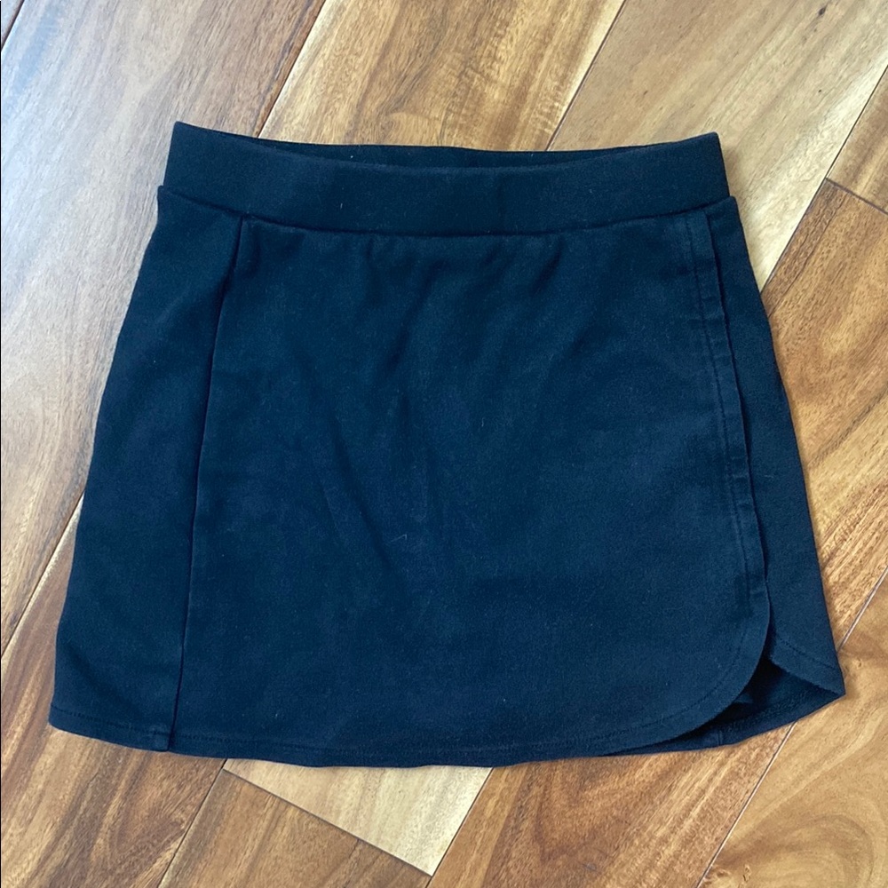 Old Navy Blue Wrap Mini Skirt for Work